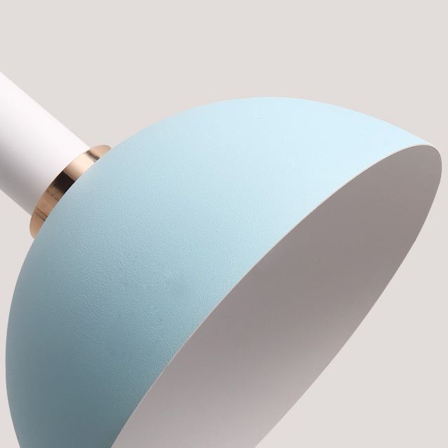 Pendant de style nordique Macaron Light Metal 1 lumière suspendue Lumière pour le chevet