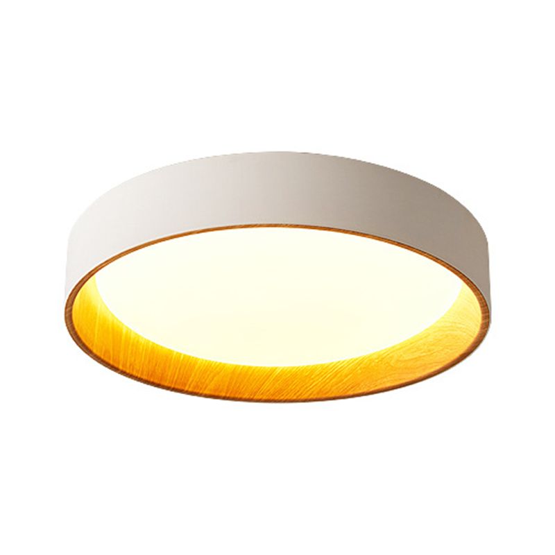 White Modernism Ceiling Light LED Flush Mount Lighting for Home Hallway