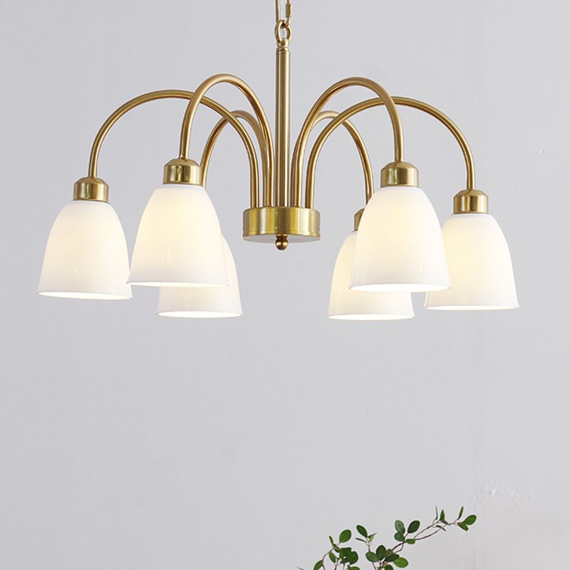 Cerámica Contemporáneos de lámparas colgantes Sputnik Luz de techo para dormitorio