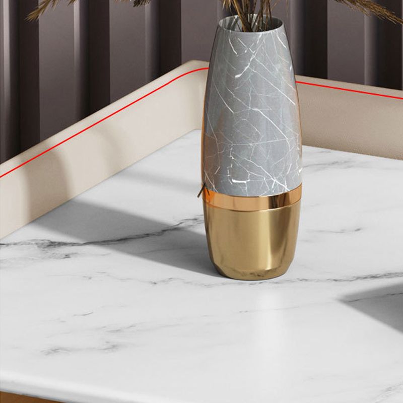 2 Drawer Contemporary Bed Nightstand Night Table ,19.7" Tall