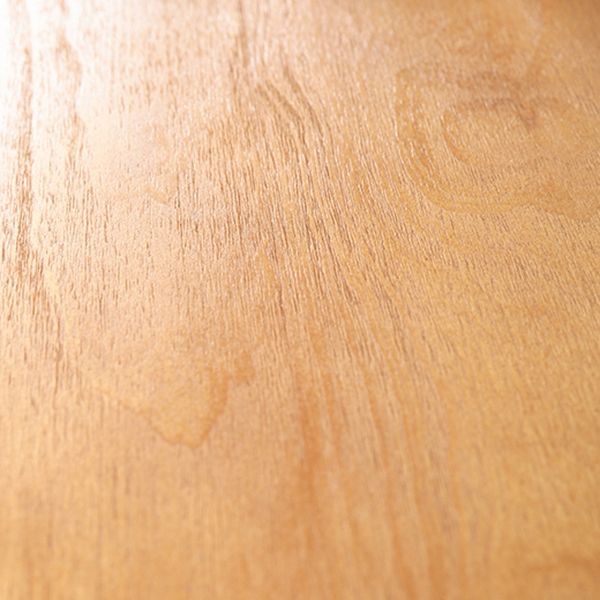 Rectangle Solid Wood Bistro Table Natural Bar Height Pub Table with Footrest