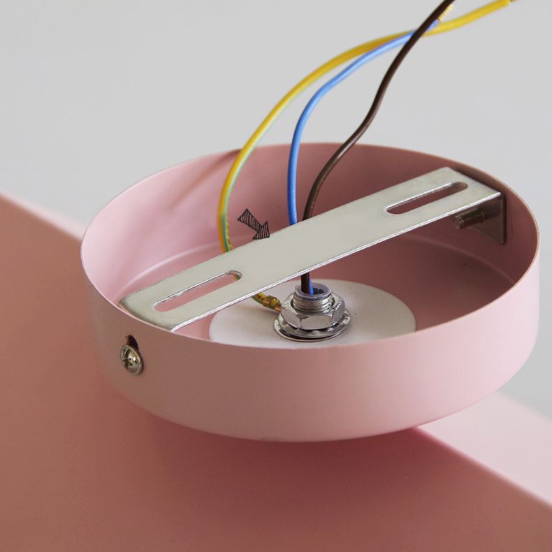 Éclairage mural en forme de boule nordique Éclairage mural en verre nordique pour chambre à coucher