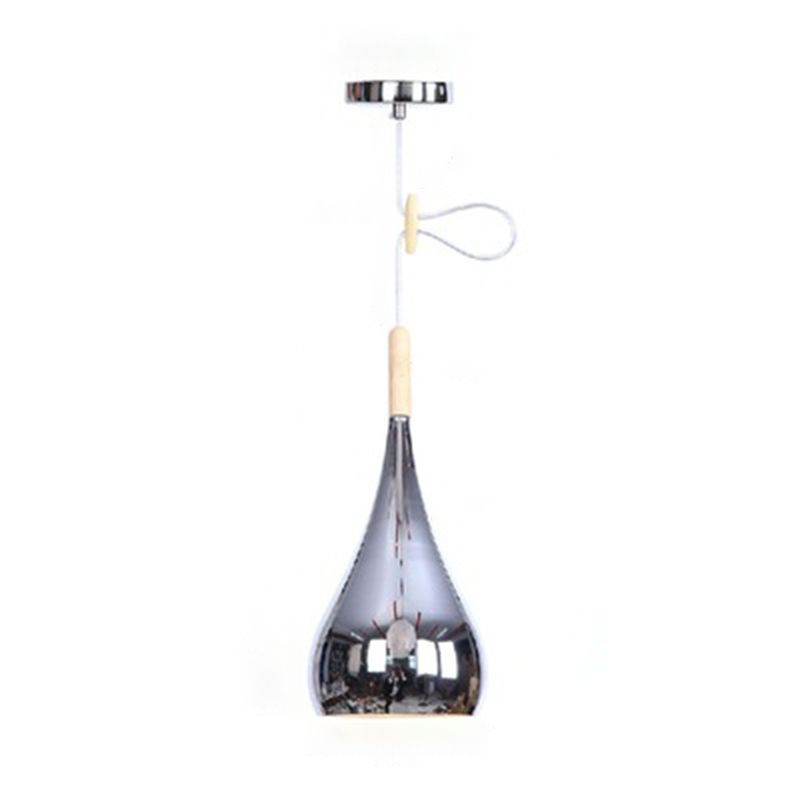 Droplet 1 Light Pendant Light Fixture Industrial Metal Hanging Pendant Lights for Restaurant