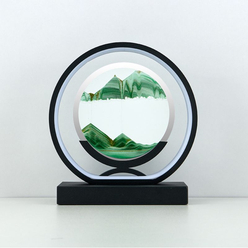 1-Light LED Table Lamp Macaron Simple Desk Light with Acrylic Shade for Bedroom
