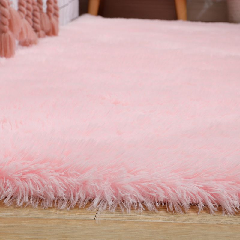 Tappeto semplice colorato in polipropilene area solida tappeto anti-slittamento tappeto interno per animali domestici per camera da letto
