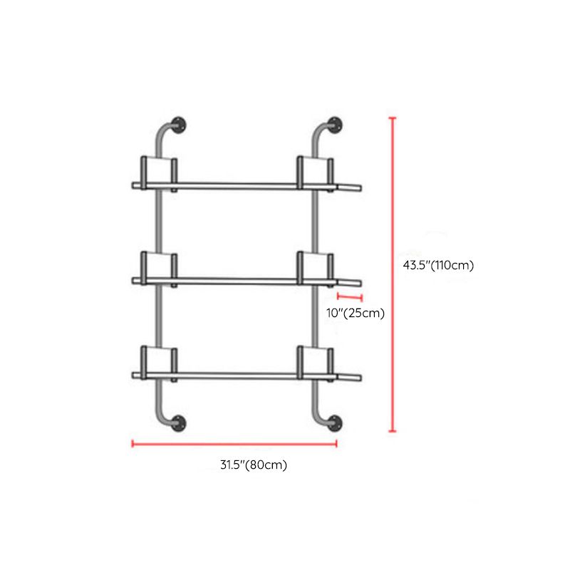 Contemporary White Bookcase Floating Closed Back Bookshelf with Shelves