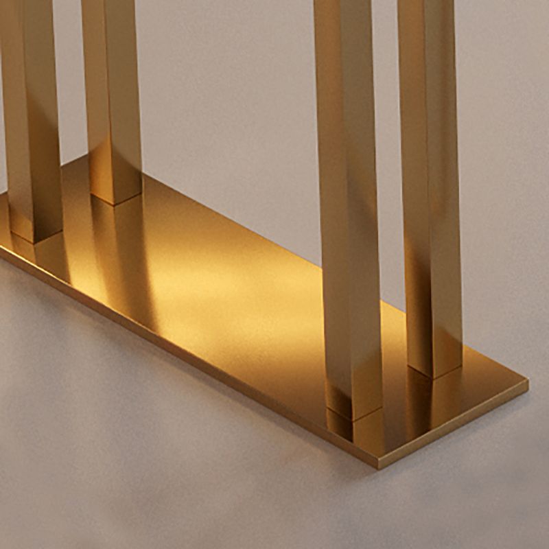 42-inch Height Luxury Cocktail Bar Table Gold Base Bar Height Table