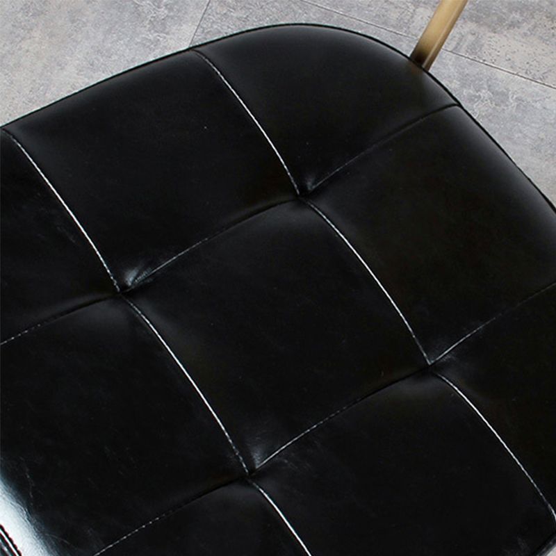 21.85" Wide Industrial Style Single Sofa Chair Basic Four Leg Fixed Back Arm Chair