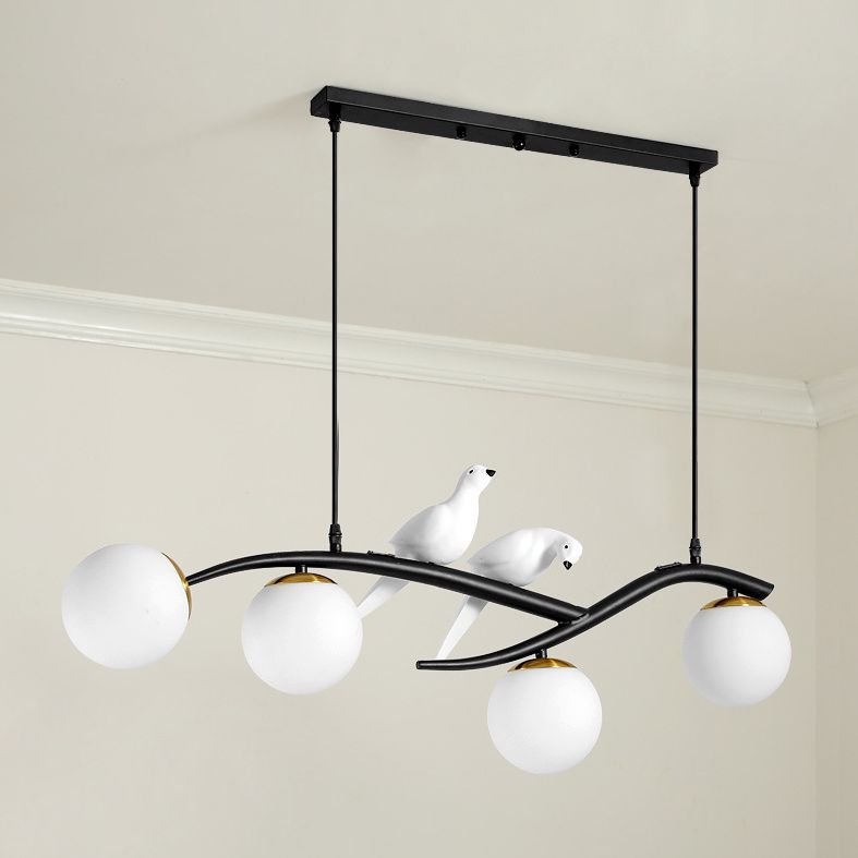 Minimaliste moderne linéaire île Light