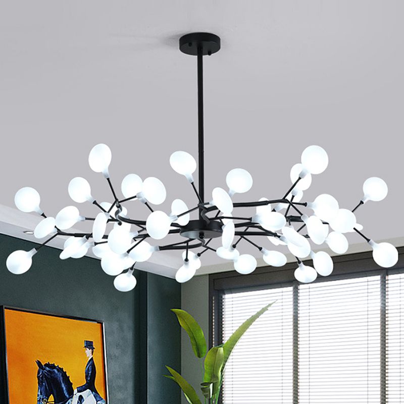 Acryl Firefly LED Suspensie Licht Licht Noordse stijl Kroonluchter Licht voor Woonkamer