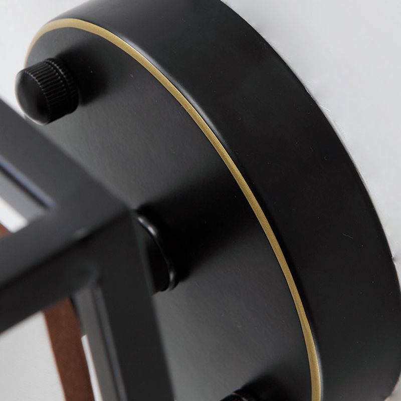 Shaded Aisle Ceiling Flush Mount Traditional-Style Fabric Black Ceiling Mounted Fixture