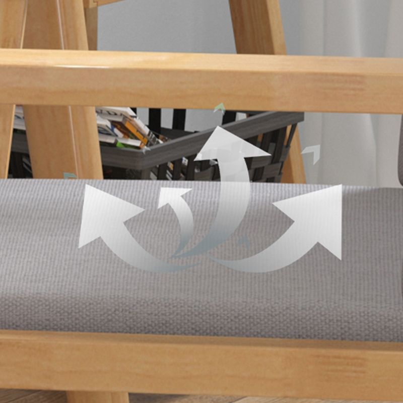 Linen Chair 22" L x 21.6" W x 32.6" H Arms Included Chair for Living Room