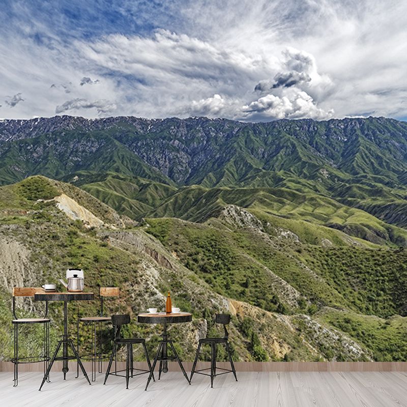 Beautiful Mountain View Wallpaper Mural Modern Style Room Mural for Wall Decor