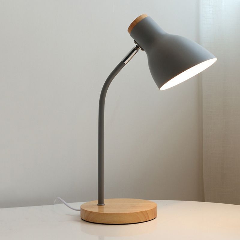 Lampade da tavolo da notte geometriche in metallo 1 Modern Light Light Light