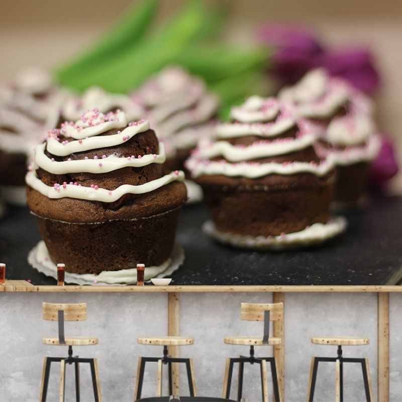 Delicious and Beautiful Dessert Mural Commercial Use Dessert Shop for Decoration