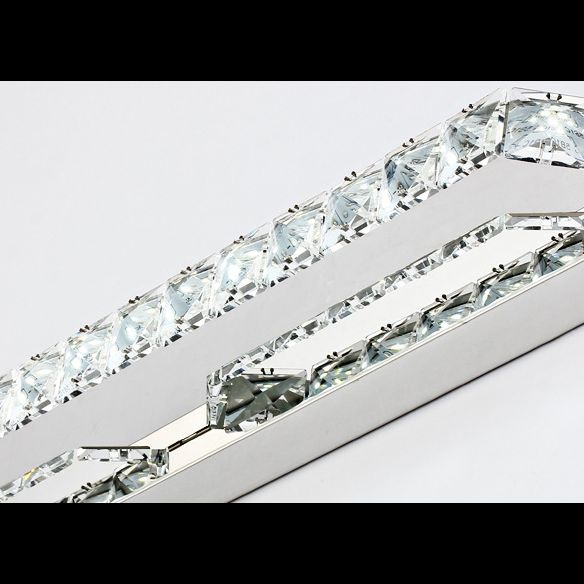Bathroom Decoration Vanity Sconce Light Crystal Shade Wall Mounted Vanity Lights for Mirror Cabinet