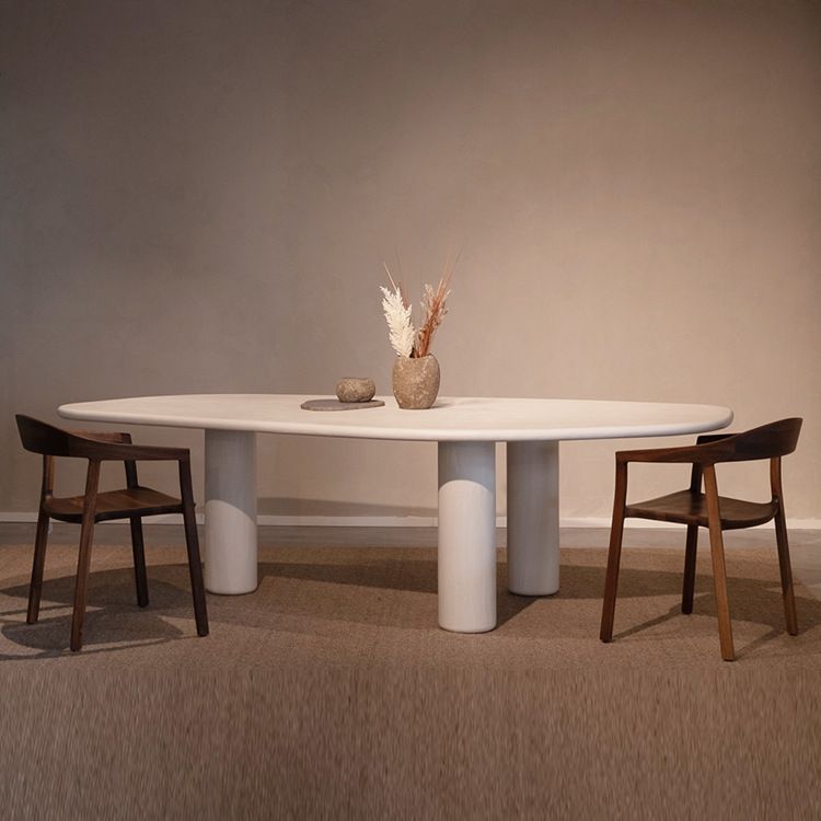 Modern Style White Wood Table Specialty Dining Table for Kitchen