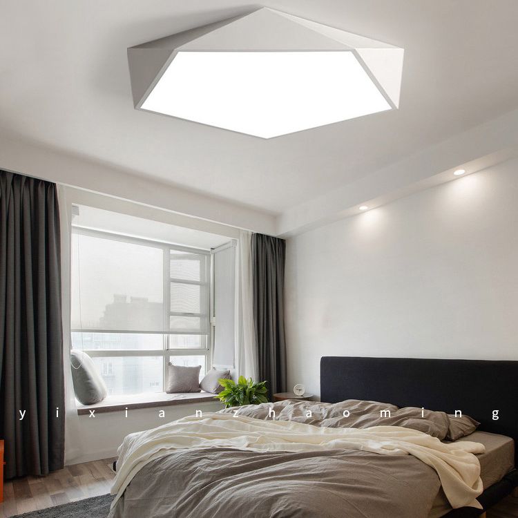 Flush Diamant contemporain Plafond du plafond pour salle de réunion de bureau