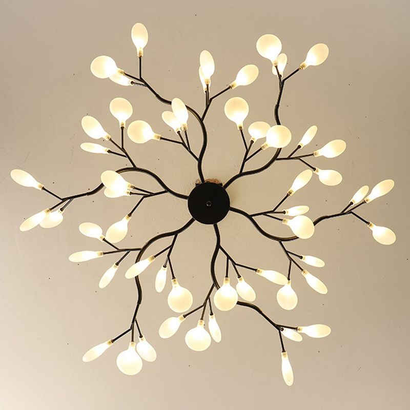 Spray Chandelier Light Fixtures Nordic Style Acrylic Pendant Light
