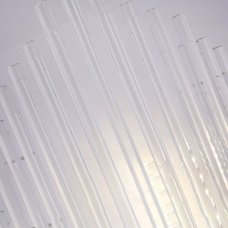 Lámpara de pared de pasillo de dormitorio de luz de cristal creativo moderno