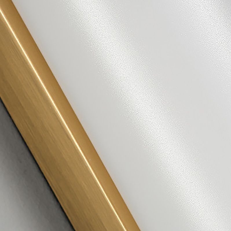 Moderner Stil Metall Wandleuchte geometrische einzelne leichte LED -Wandleuchten für Schlafzimmer