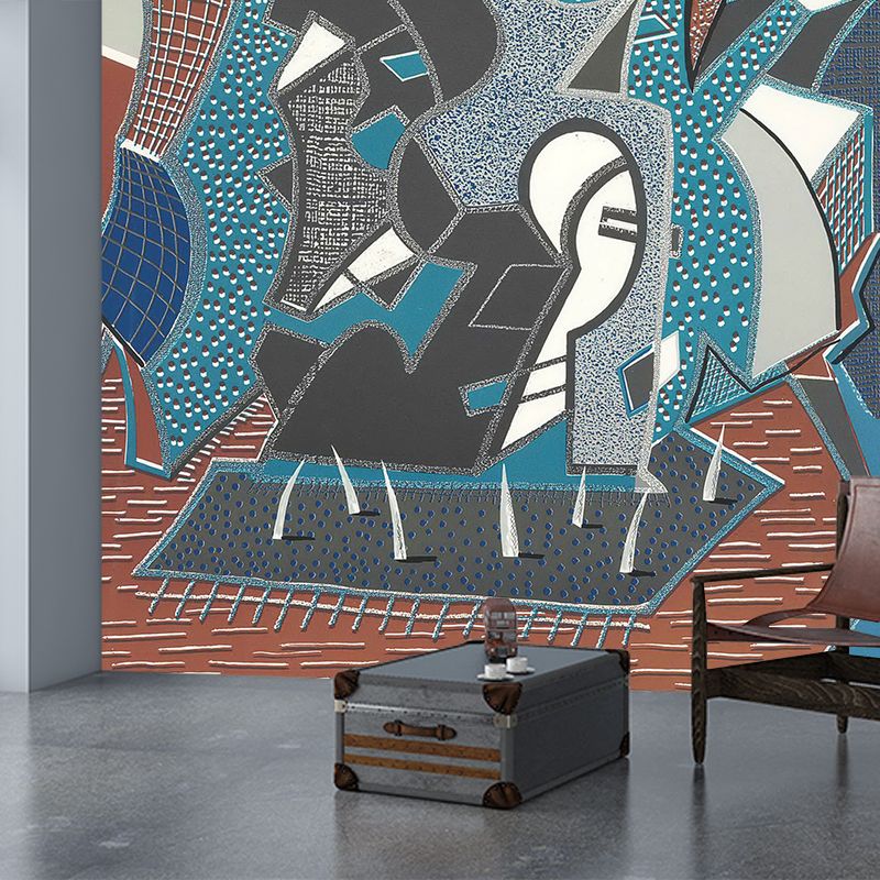 Waterproof End of Triple Murals Decal Personalized Modern Art Wall Covering for Home