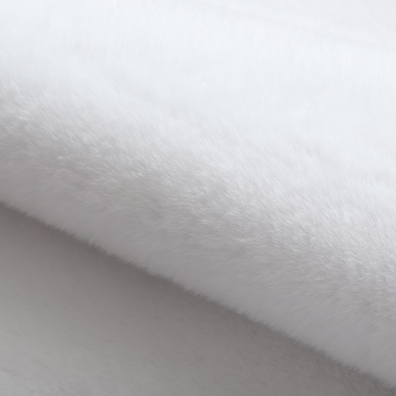 Trendiger Shag-Teppich, kreativer, einfarbiger Teppich, schmutzabweisender Polyester-Teppich für die Inneneinrichtung