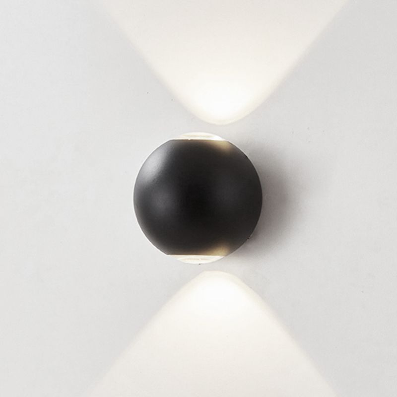 Moderne Stil Ball Wandbeleuchtung Metall Multi -Lichter Wandscheibe Jung