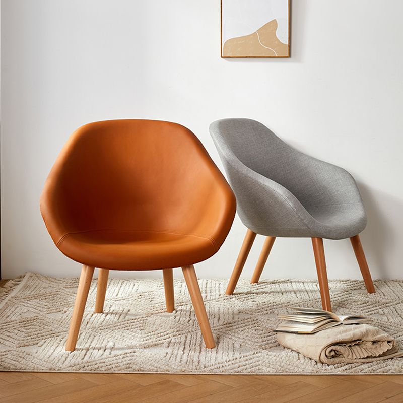 Arms Included Chair 30.31" L * 28.74" W Basic Wooden Four Legs Chair