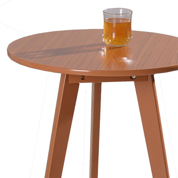 23.62 Inch Wide Scandinavian Sofa Side Accent Table 3 Legs Round Side End Table