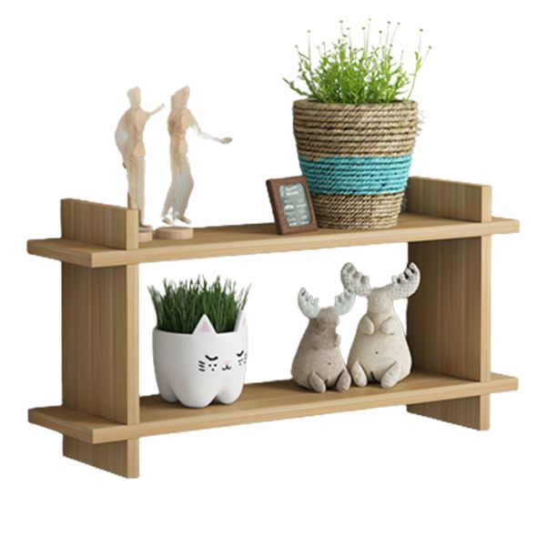 11.8" H Modern Floating Bookshelf Manufactured Wood Bookcase