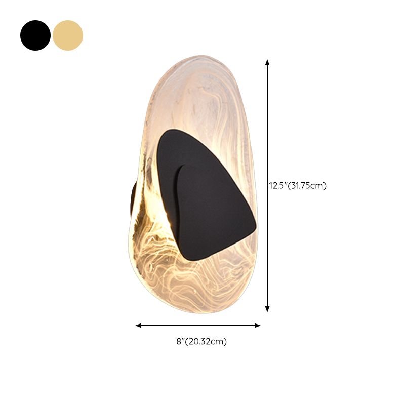 Geometric Shape Metal Vanity Light Modern Style 1 Light Vanity Light Fixture