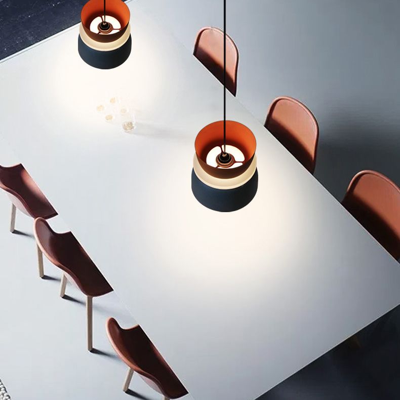 Macaron Aiughting 1 Lift Aiughting Aibrigatura geometrica Luce del soffitto con tonalità metallica