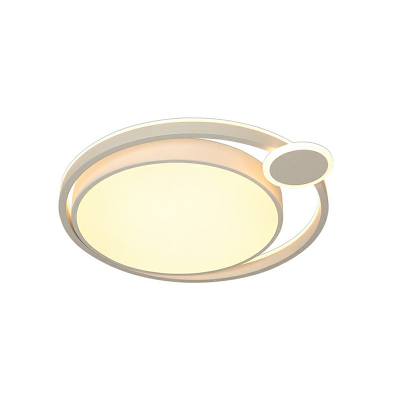 Orbit Acryl-Deckenleuchte, schlichter LED-Unterputzleuchte für Schlafzimmer