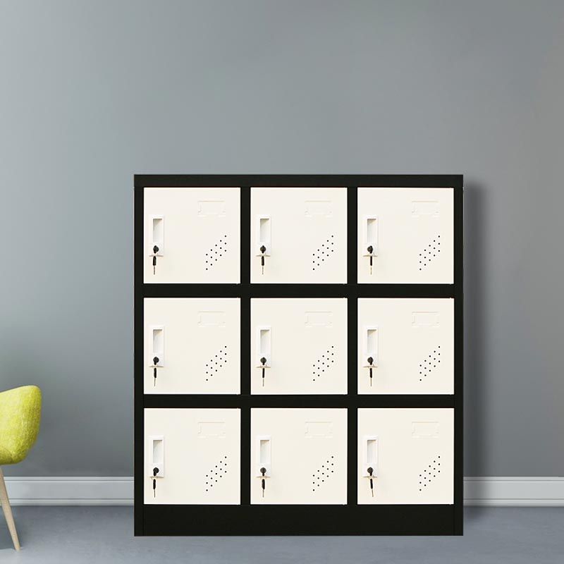 Contemporary Storage Cabinet Non-Hanging Wardrobe Armoire for Home