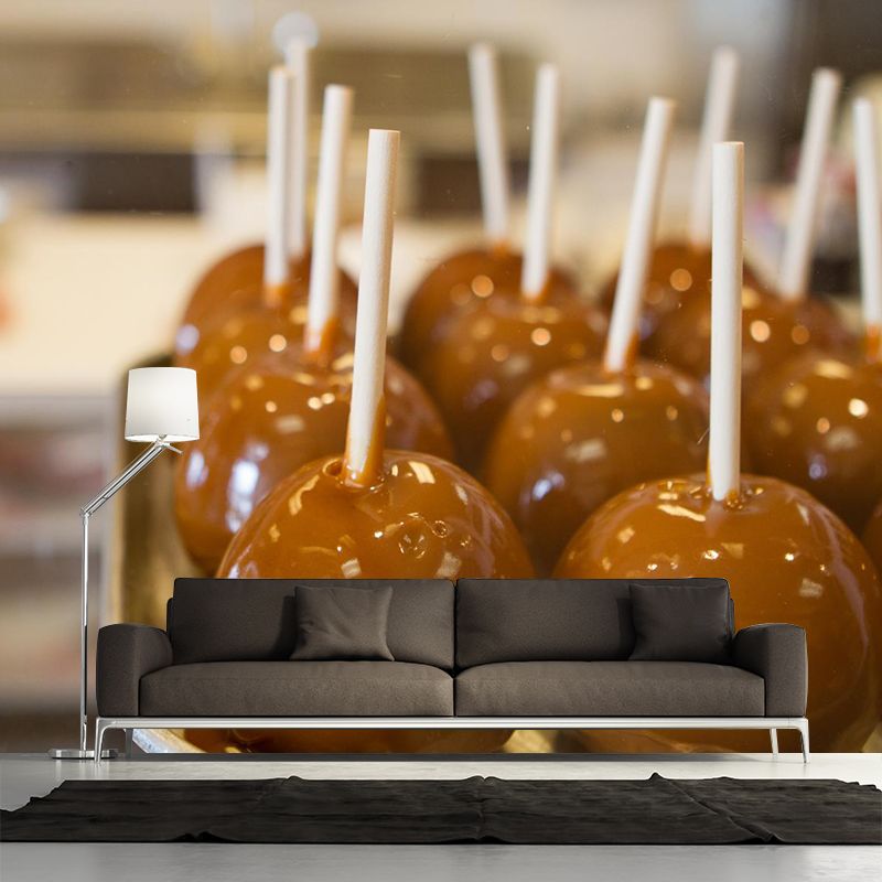 Tasty Chocolate Mural Decal Modern Decorative Dessert Shop Wall Art, Custom Printed