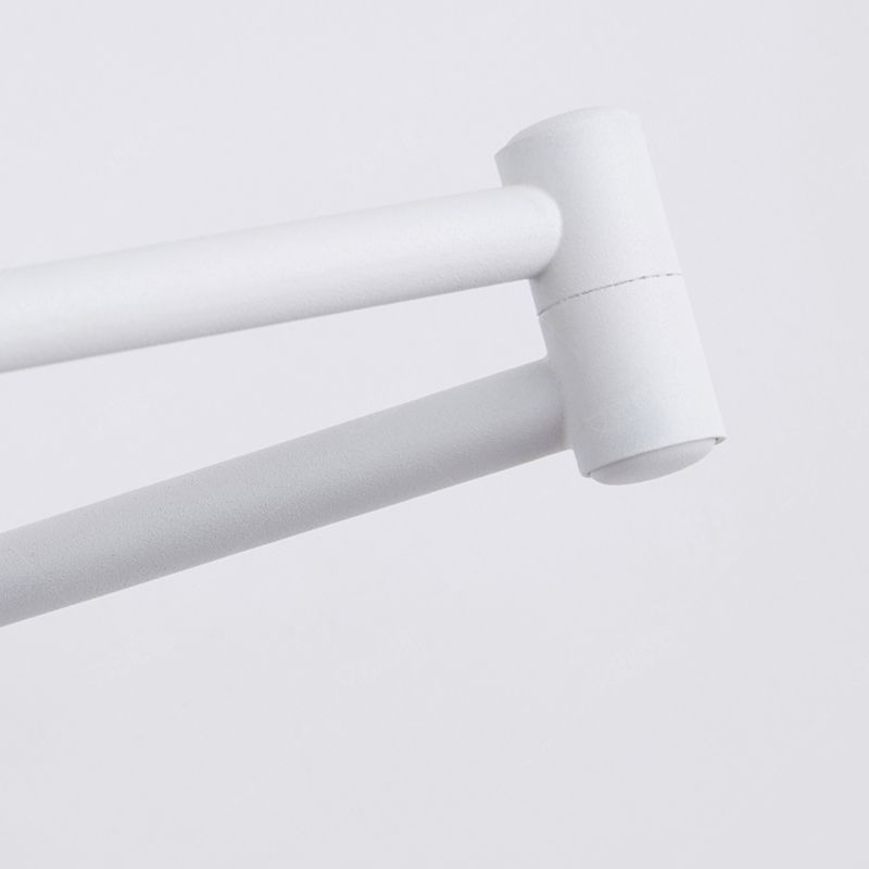 Fissature a parete in alluminio a doppio braccio Fissature a parete moderna a 1 luce Luci da parete per soggiorno per soggiorno