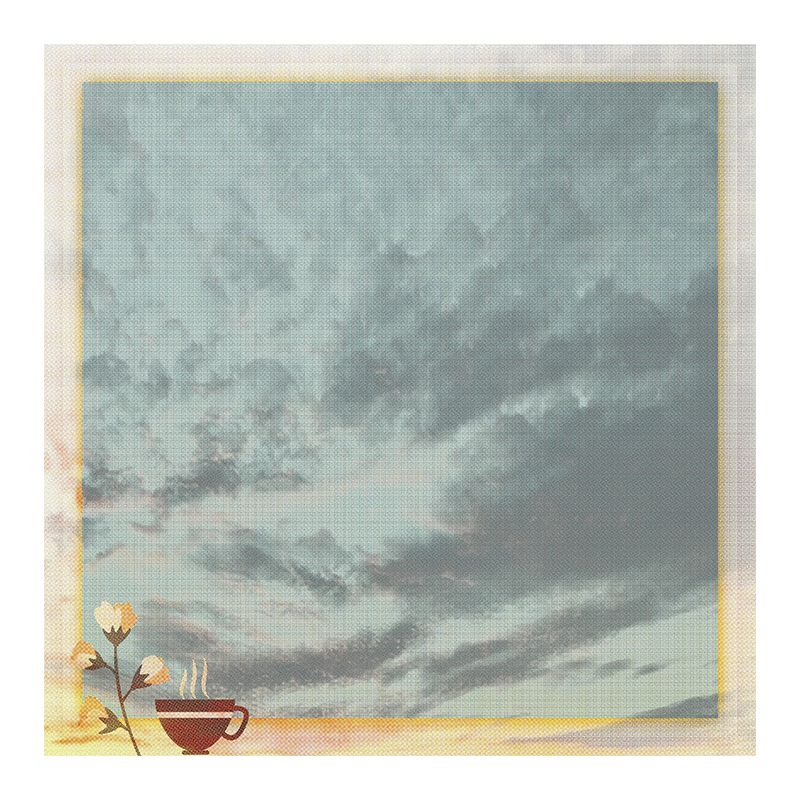 Environment Friendly Mural Wallpaper Abstract Illustration Indoor Wall Mural