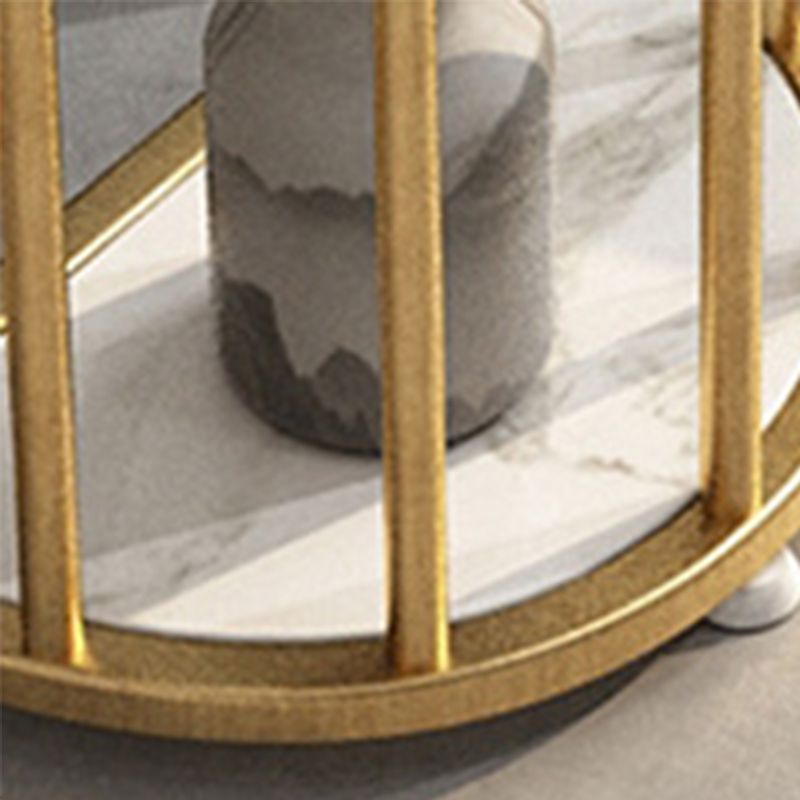 Oval Bar Table Sintered Stone Dining Table for Kitchen Living Room