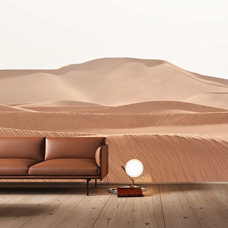 Desert Landscape Photo Wall Mural Stain Resistant Wall Art for Dining Room