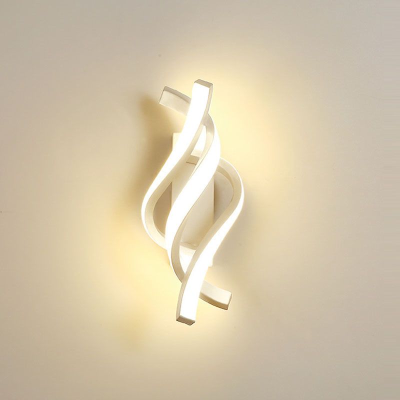 Nordischer Metall Wandleuchte lineare LED -Wandleuchte für Wohnzimmer