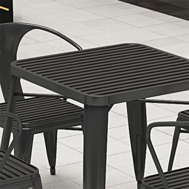 Modern Engineer Wood Dining Table Set 1/2/5/7 Pieces Dining Set for Home Use