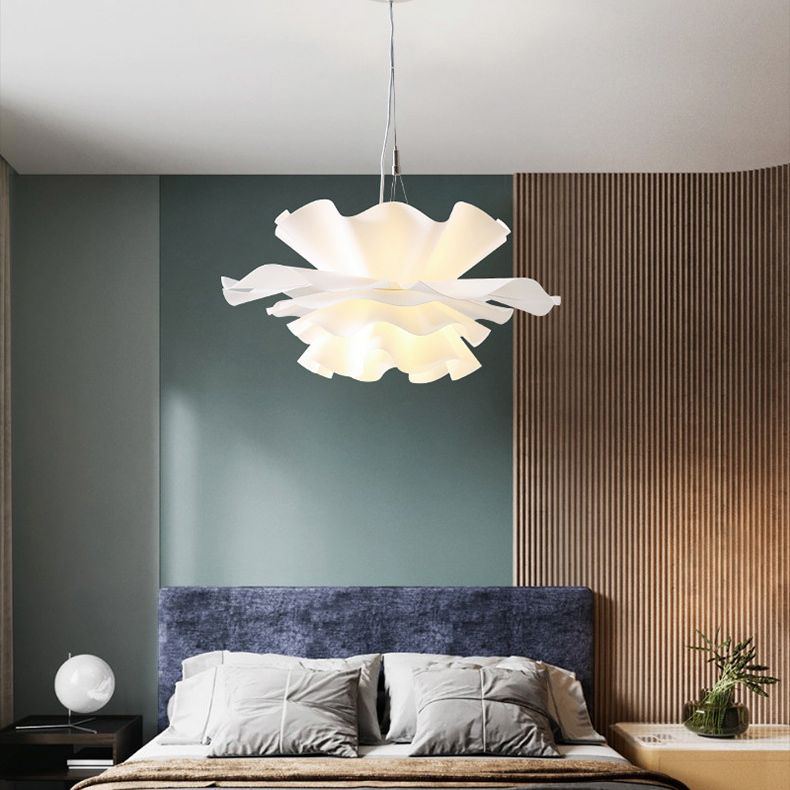 Contemporary 1 Head Acrylic Pendant Light Fitting Suspension Lighting Fixture for Cafe