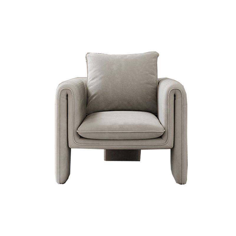 31.5" Wide Contemporary Style Single Sofa Chair Leather Arm Chair for Living Room