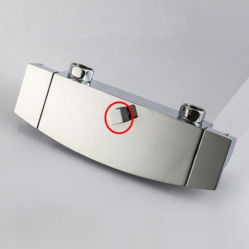 Wall Mounted Metal Freestanding Tub Filler Two Handles Freestanding Faucet