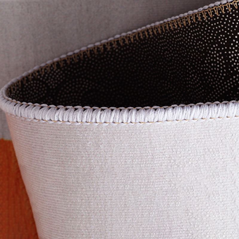 Light Grey Modern Rug Polyester Geometry Rug Washable Rug for Living Room