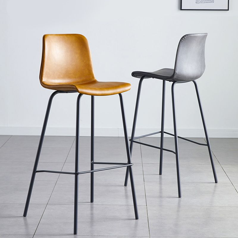 Nordic Style Bar Stool Metal Counter Bar Stool for Restaurant