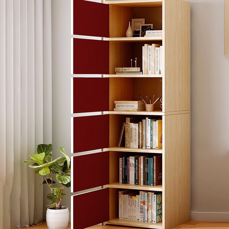 Contemporary Rectangle Standard Wood Knobs Natural Or White Cabinet