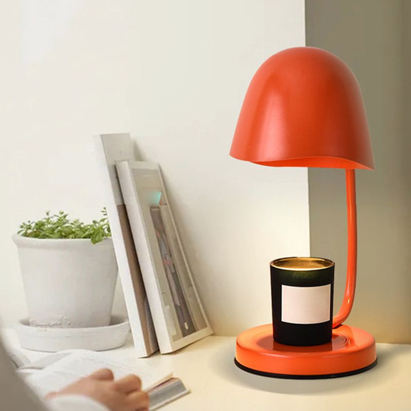Modern Simple Table Lamp Colorful Egg Shape Table Light for Bedroom (Candle Not Included)