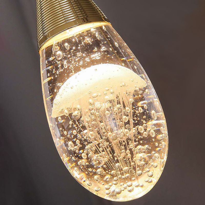 Mini Crystal Plafond Suspension lampe LED moderne LEMPORT DE PROSITIF POUR LA CHAMBRE